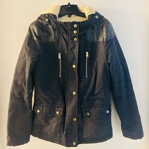 Women’s Winter Jacket with Faux Fur Lining